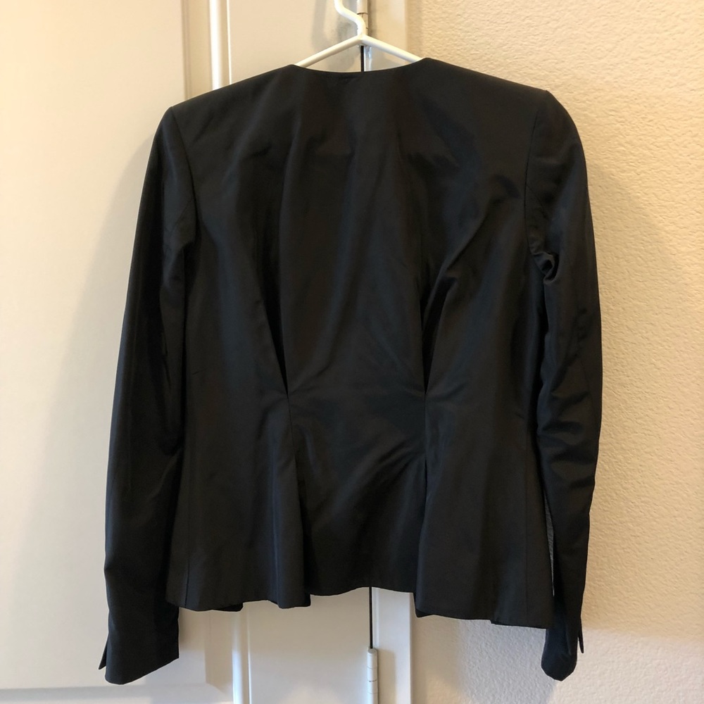 Black Fitted Jacket - image 5